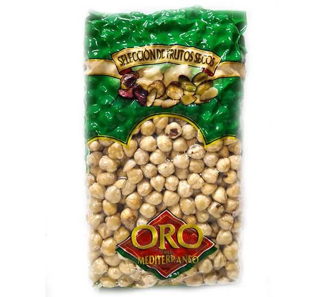 Paquete de Avellana tostada repelada en 1 Kg