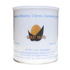 Nueces cantonesas o caramelizadas en bote de 1,2Kg