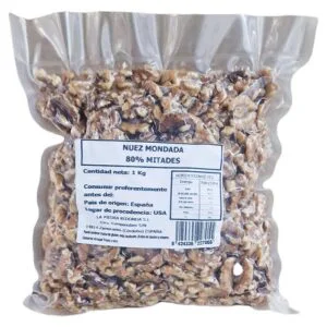 Nuez Mondada USA 80% Mitades en bolsa de 1Kg