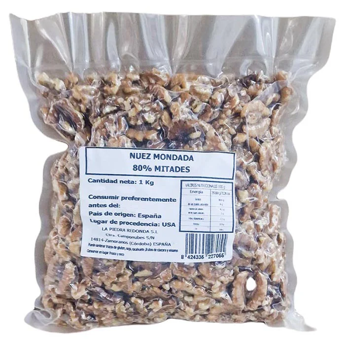 Nuez Mondada USA 80% Mitades 1Kg - Imagen 2