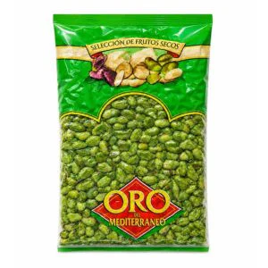 Pistachos Repelados Verdes Crudos 1Kg