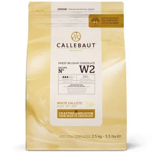 Bolsa de cobertura de chocoalte blanco Calllebaut W2