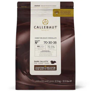 Cobertura 70% Callebaut en bolsa de 2,5Kg