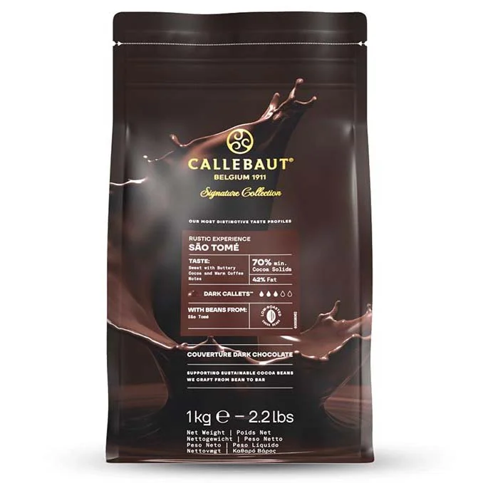 Bolsa de Chocolate Sao Thomé de la marca Callebaut de 1Kg