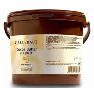 Manteca de Cacao en Callets Callebaut 3Kg