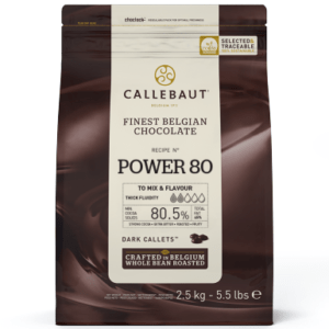 Cobertura de chocolate negro 80%
