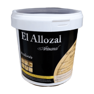 Bote de 1 Kg de praliné de almendra artesanal