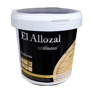 Bote de 1 Kg de praliné de almendra artesanal