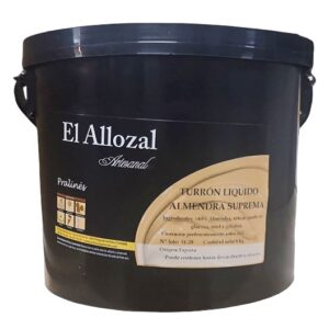 Turron almendra líquido natural en bote de 6Kg