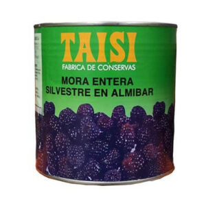 Mora silvestre en Almíbar de Taisi en bote de 3Kg