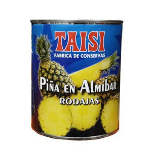 Piña en almíbar en bote de 1Kg