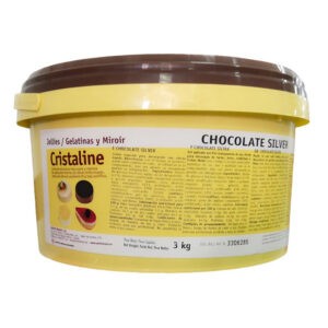 Bote de Cristaline chocolate o espejo de chocolate de arconsa
