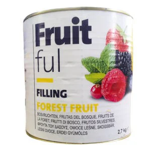 Relleno de frutas del bosque 70% marca aldia