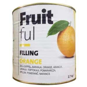 Relleno de naranja en 2,7Kg de Zeelandia