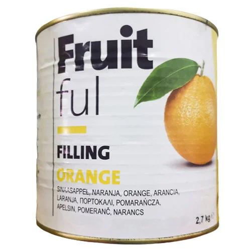 Relleno de naranja en 2,7Kg de Zeelandia