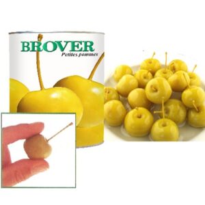 Manzana enana en almibar máximna calidad