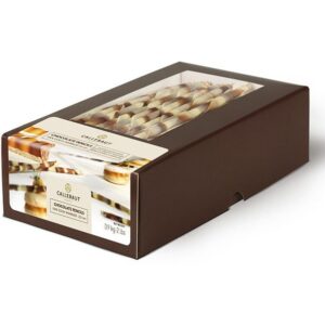 Paquete de 900g de palitos de chocolate de la marca Callebaut