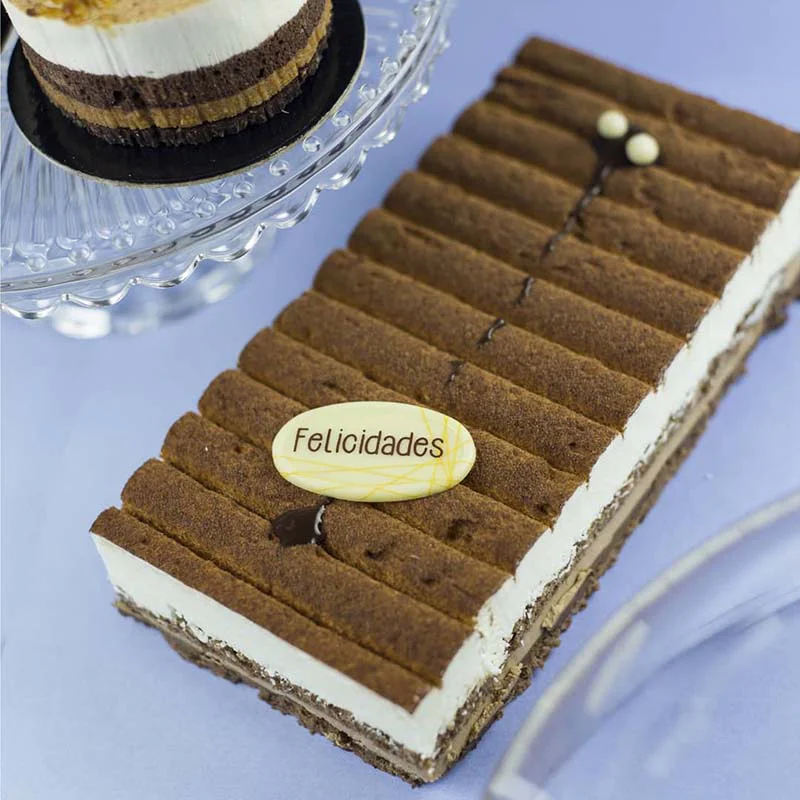 Cartel Felicidades Chocolate 60uds - Imagen 3