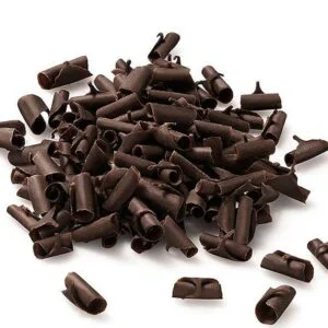 Rizos de Chocolate Negro