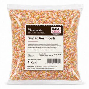 Fideos de Colores de Azúcar 1Kg