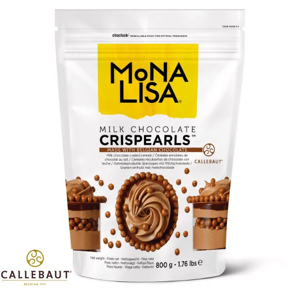 Bolitas de chocolate con leche Callebaut, Crispearls Milk