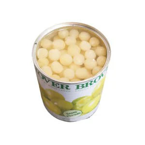 Uvas españolas peladas sin pepitas en bote de 1Kg