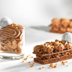 Mousse de Chocolate con leche de la marca Callebaut en paquete de 800g