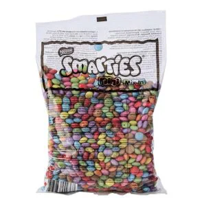 Smarties de Nestlé en bolsa de 500g
