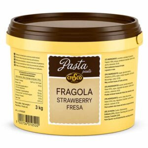 Pasta frutal de fresa tradicional en bote de 3Kg