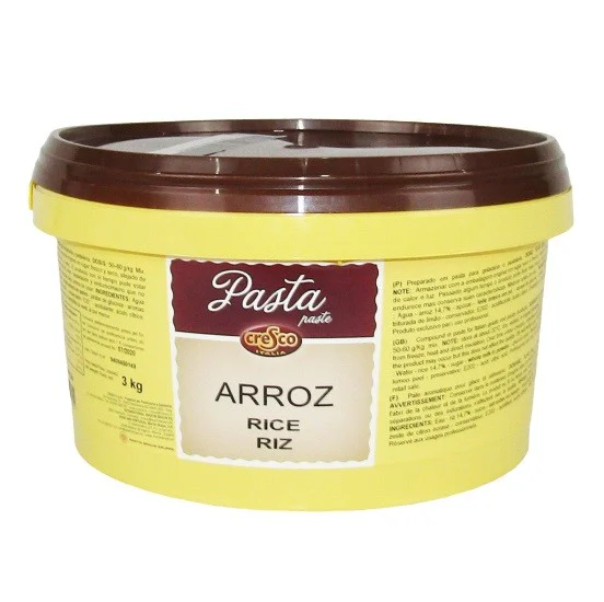 Pastacrema de arroz con leche en cubo de 3Kg