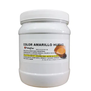 Colorante en polvo amarillo huevo en bote de 500g