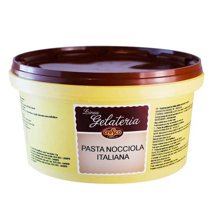 Pasta Crema Avellana Italiana 100% 3Kg