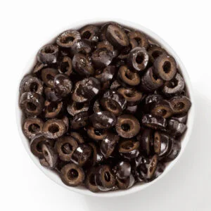 Aceituna Negra en Rodajas en bote de 3 kg