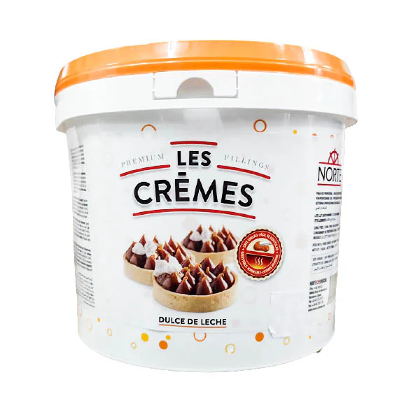 Crema dulce de leche o les creme en bote de 6Kg