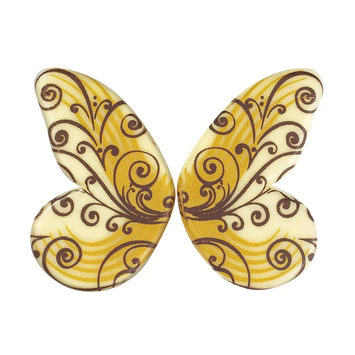 Mariposa Diseño de Chocolate Blanco 90uds