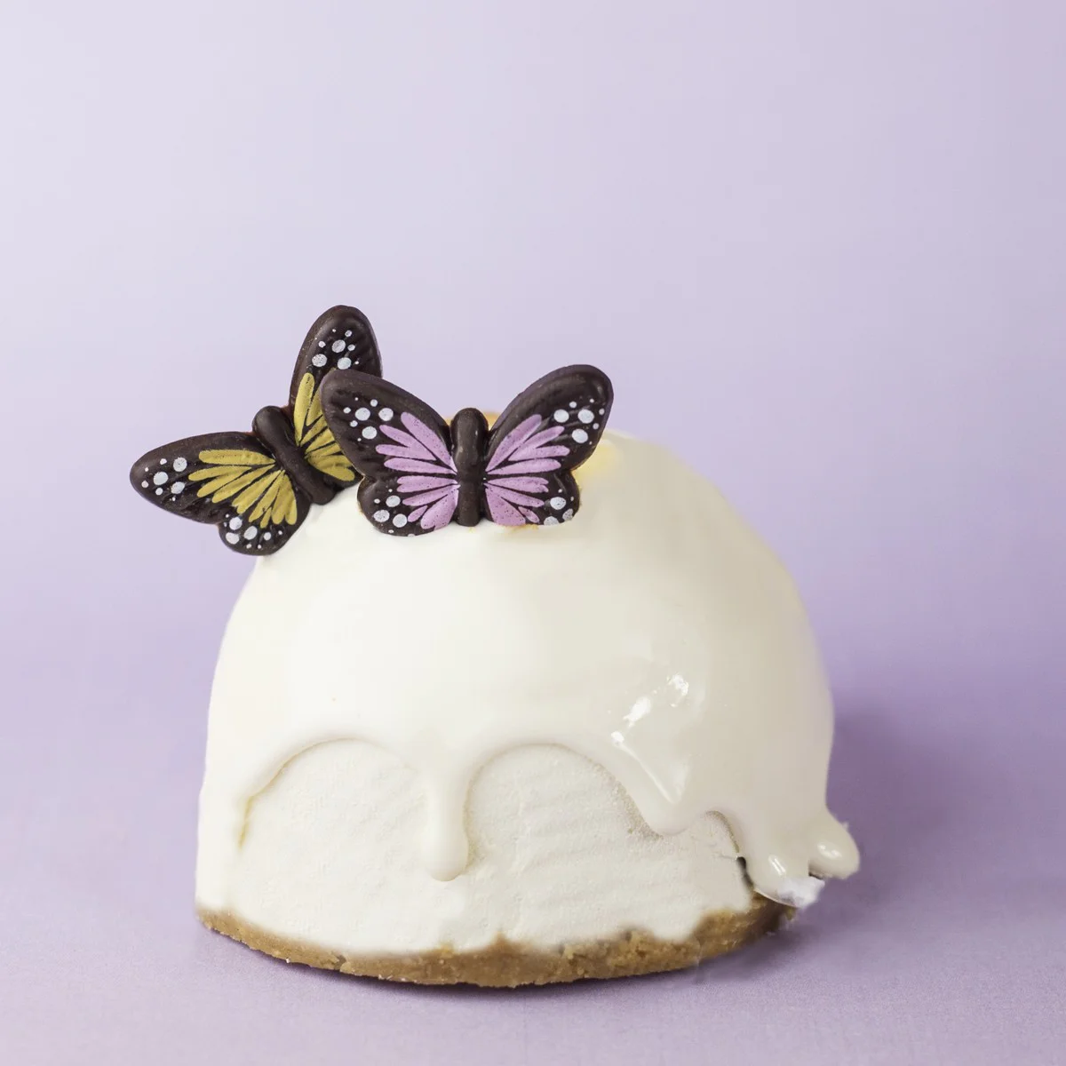 Mariposa Mini Amarilla de Chocolate 90uds - Imagen 2