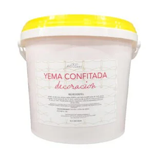 Yema Confitada especial para Decoración en bote de 7Kg