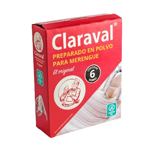 Preparado Merengue en Polvo en 6 sobres de 12,5g