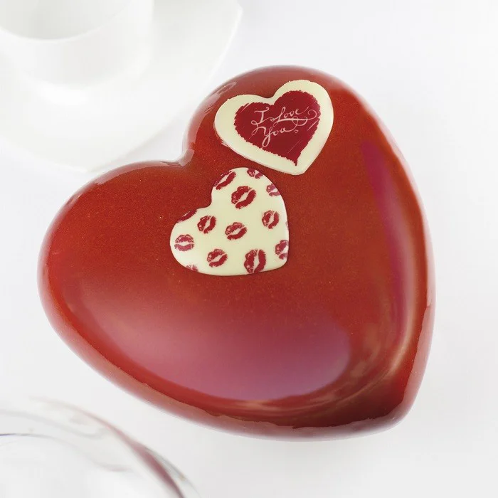 Corazones Besos de Chocolate 54uds - Imagen 2