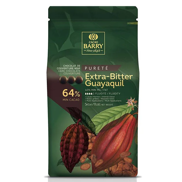 Cobertura Extra-Bitter Guayaquil 64% 5Kg