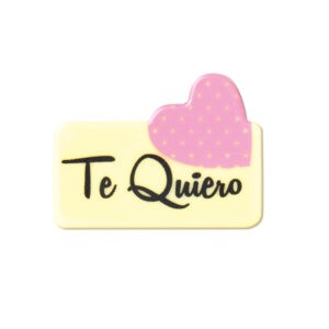 Cartel con Corazón de Chocolate 72uds