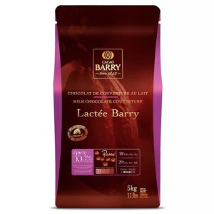 Cobertura con leche lactee Barry en bolsa de 5Kg