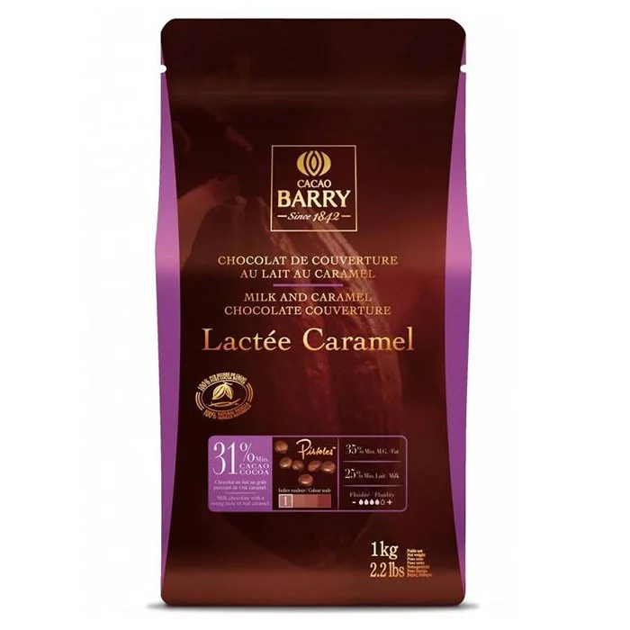 Cobertura Lactée Caramel 31% de Barry en Bolsa 5Kg