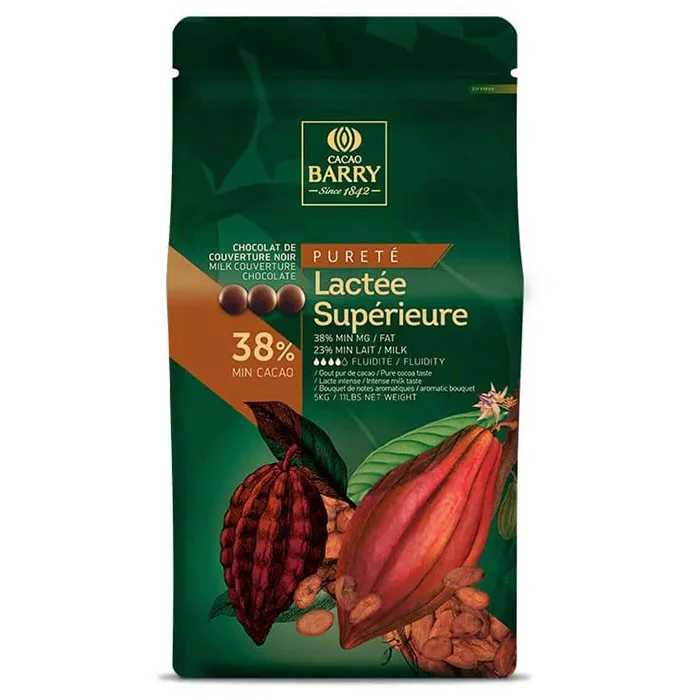 Bolsa de 5Kg de Lactée Supérieure 38% de Barry en 5kg