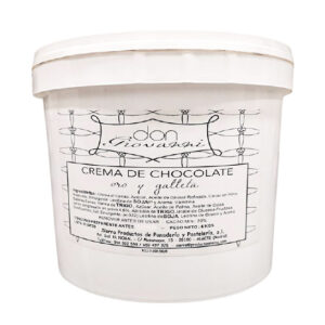 Crema oreo con galletadesmenuzada en bote de 6Kg
