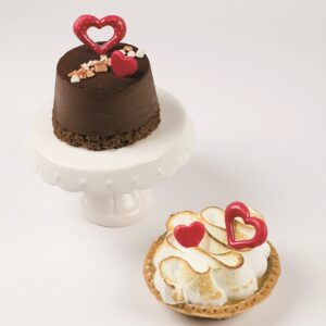 Triple Corazones Rojos Chocolate Blanco 135uds
