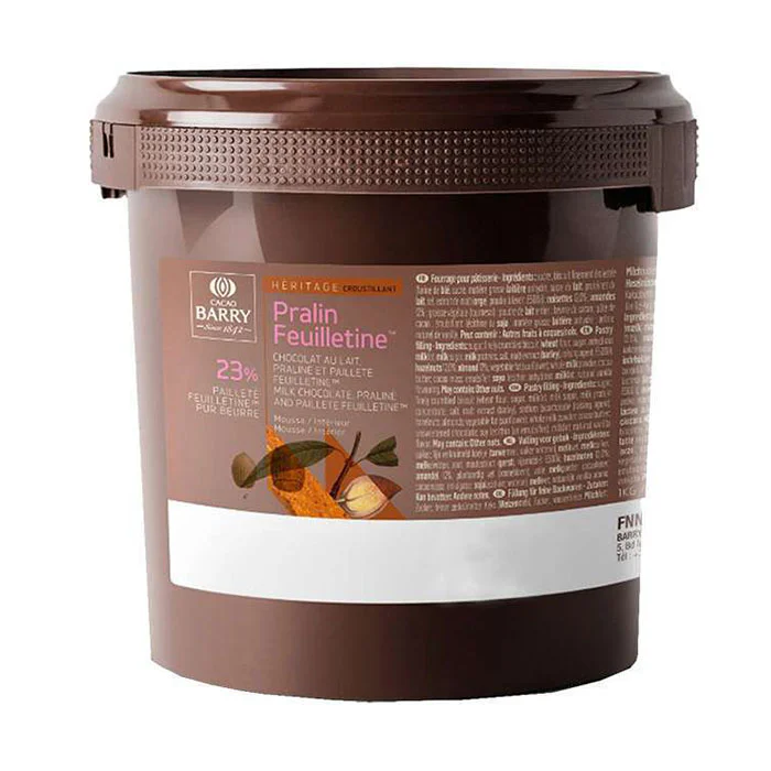 Praliné Feuilletine de Barry en cubo de 5Kg
