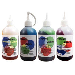 Colorantes liposolubles en bote de 250ml