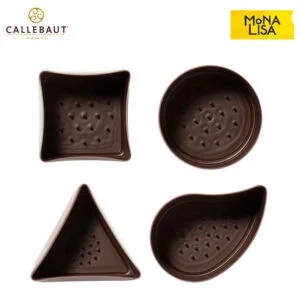 Surtido de Vasos de Chocolate Negro Puro Callebaut