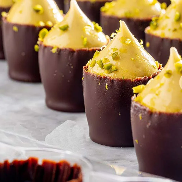 Vasos Snobinettes Chocolate Puro Callebaut 90uds - Imagen 3